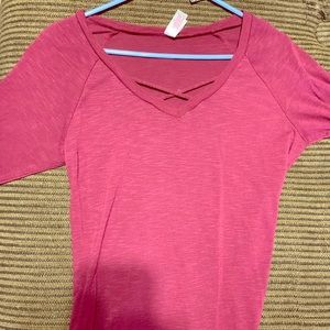 Maroon shirt